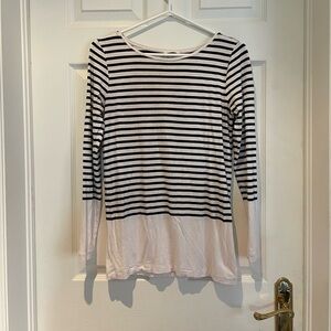 CLUB MONACO striped long sleeved